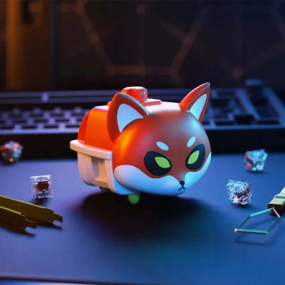 Декоративна фигура Glorious Fox Switch, винил 7.6cm, лисица, многуобојна
