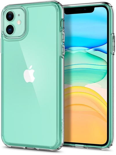 Mbështjellës Spigen për iPhone 11, transparent