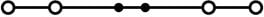 Bllok terminal Wago 2002-1406, 4 përçues, 2.5mm², i verdhë