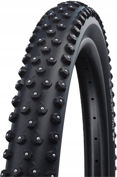 Gomë biçiklete Schwalbe Ice Spiker Pro HS379 Performance Line, dimri me gozhda, e zezë