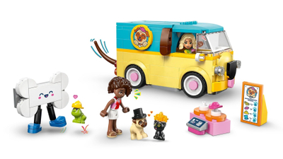 Set LEGO Friends Pet Accessories Van 42678, furgon lodër, shumëngjyrësh