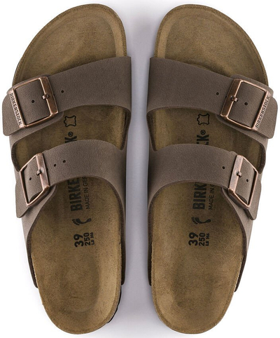Shapka Birkenstock Arizona BS W 0151183, EVA, lëkurë, kafe