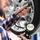 Pompë ajri pneumatike për goma, manometër 16 bar 220 PSI, lidhje 1/4", e zezë