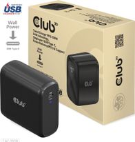 Karikues udhëtimi Club 3D CAC-1908, 100W GaN, USB Type C PD 3.0, i zi