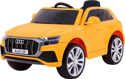 Makina elektrike për fëmijë Audi Q8 LIFT, 109x66x55cm, 12V, e verdhë
