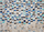 Tepih lëkure lopë Patchwork, me figura gjeometrike, 140 x 200 cm, shumëngjyrësh