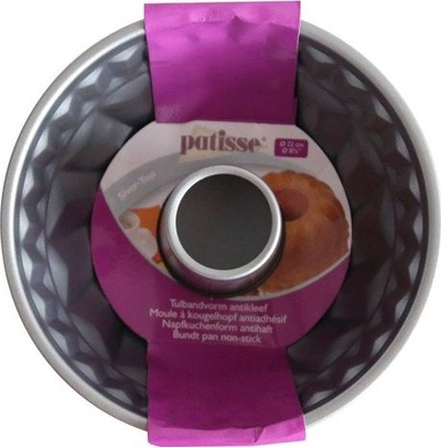Formë keku Patisse Bundt Silver Top, 22 cm, çelik jo-ngjitës, argjend