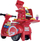 Lodër skuter Play-Doh Pizza Delivery, set kuzhine modeluese, për fëmijë 3-5 vjeç, i kuq