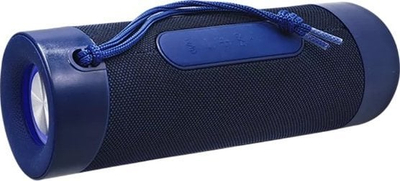 Altoparlant Bluetooth Denver BTV-208BU, portabël, LED, blu