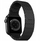 Ремен за часовник Pitaka Real Link Bracelet, јаглеродни влакна 1K, за Apple Watch, црн