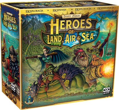 Lojë tavoline Heroes of Land Air and Sea, edicioni polak