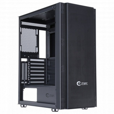 Korp kompjuteri ZENPC Z5 Mesh, ATX, 4 ftohsa 120mm ARGB, i zi