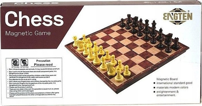 Shah magnetik W&amp;K Magnetic Tournament Chess, 25x25 cm, komplet udhëtimi, shumëngjyrësh