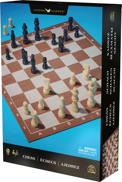 Set shahu Spin Master Wooden Chess 6065339, dru, klasik