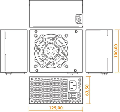 Burim energjie SeaSonic SSP-300SFG SFX, 300W