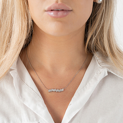 Qafore për femra Again Jewelry AJNA0012, e argjendtë