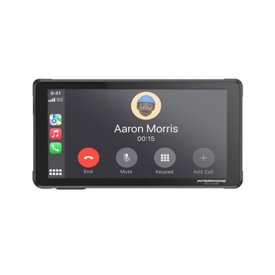 Ekran motoçiklete Interphone Sync55 Smart Display, 5.5", CarPlay Android Auto, i zi
