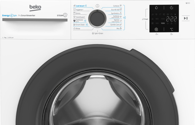 Lavatriçe Beko BM3WFSU 37213 WA, 7kg, 1200rpm, Inverter, e bardhë