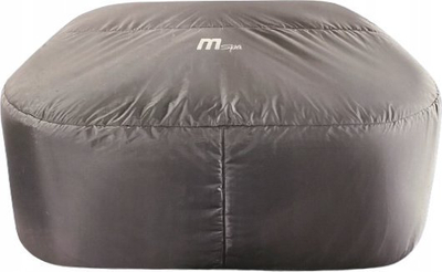 Kapak termik spa MSpa Square, për spa 6 persona, për jashtë, gri