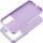 Kapak telefoni Matrix për iPhone 16 Pro, TPU, transparent, vjollcë e çelët
