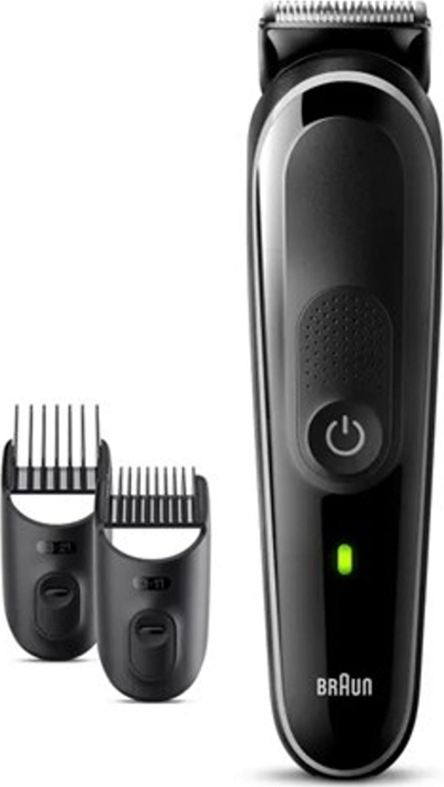 Trimer multifunksional Braun Series 3 MGK3440, 8 në 1, pa tel, i zi