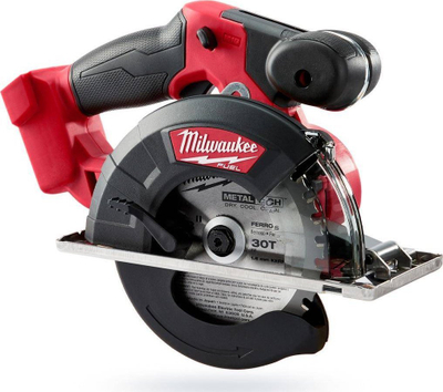 Sharrë rrethore me bateri Milwaukee M18 FMCS-0X, 150mm, me valixhe, e kuqe e zezë