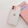 Këllëf telefoni Milky Case për Samsung Galaxy A42 5G, silikon i butë, gjysmë i tejdukshëm, rozë