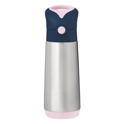 Termos b.box me pipë, 500ml, çelik inox, blu jeshile