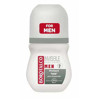 Borotalco Invisible Roll-On Дезодоранс, 50 ml