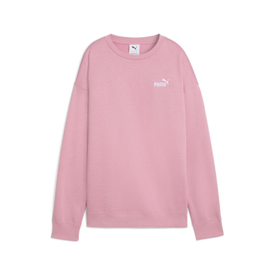 Bluza PUMA Essentials Small Logo Fleece Crew Women, pambuk poliester, me mëngë të gjata, rozë