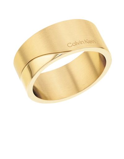 Unazë për femra Calvin Klein Minimal 35000199, e artë