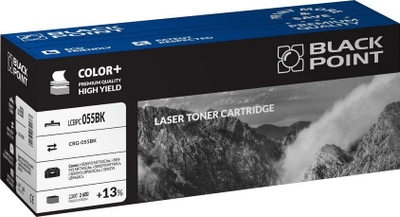 Toner Black Point LCBPC055BK, zëvendësues Canon CRG-055BK, i zi