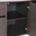 Tavolinë zyre Business Series Professional, kënd majtas, 220x180x76cm, gri wenge