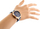Orë dore G.Rossi Classic Fashion, mekanizëm kuarc, rosegold me blu të errët