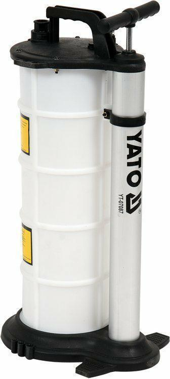 Pompë manuale vajit Yato YT-07087, 9L, polipropilen, e bardhë