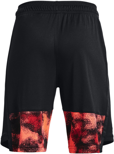 Кратки панталони Under Armour Stunt 3.0, спортски перформанси, за момчиња, црни