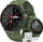 Smartwatch Giewont GW430-3, ekran me prekje, mat aktivitetin, i gjelbër