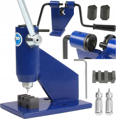 Vegël riverdhosëse zinxhiri Mar-Pol M86640, 1/4" deri .404", metalike, blu