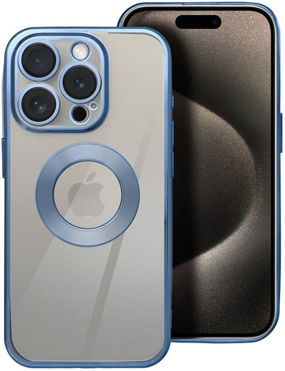 Mbulesë telefoni OEM GLAM për iPhone 17, TPU, Air Blue, blu