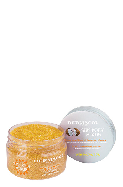 Skrab për trup Dermacol Sun Body Scrub, 200 g