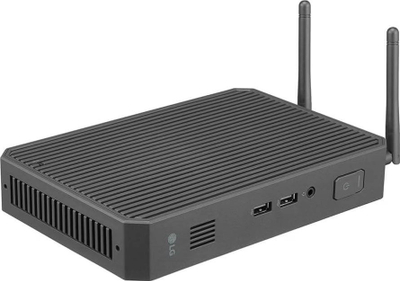 Тенок клиент LG ThinClient Box CQ601N, Intel Pentium N6005, 8GB RAM, 256GB SSD, црн