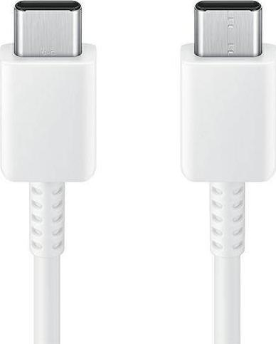 Kabllo Samsung EP-DX310JW, USB-C me USB-C, 1.8m, 3A, e bardhë