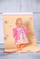 Fustan për kukulla Baby Born Dress 36cm, me varëse, rozë