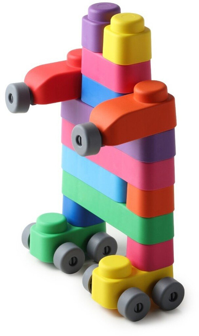 Set blloqesh ndërtimi Gerardo's Toys GT3101, 21 pjesë, shumëngjyrësh