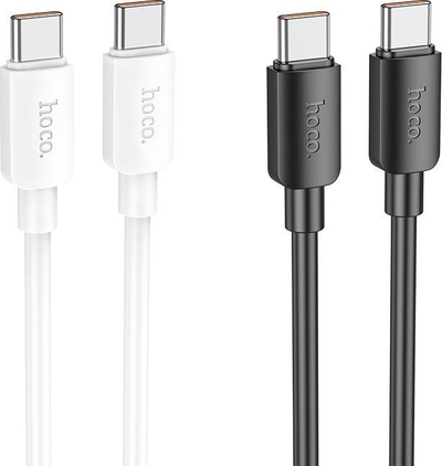 Kabllo USB C në USB C Hoco X96 Hyper PD, 100W, 1m, e bardhë