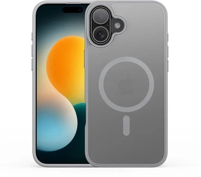 Mbrojtëse telefoni Dux Ducis Yind për iPhone 17, material TPU PC, gri