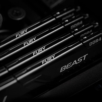 Memorie Kingston Fury Beast, DDR4, 64 GB, 3200 MHz, CL16, KF432C16BBK4/64