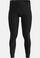 Leggings bazë Odlo Merino 160 Total Black, merino 160 g, i zi, M