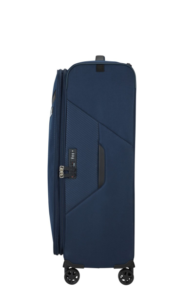 Valixhe Soft Me 4 Rrota Samsonite Litebeam Ngjyrë Blu