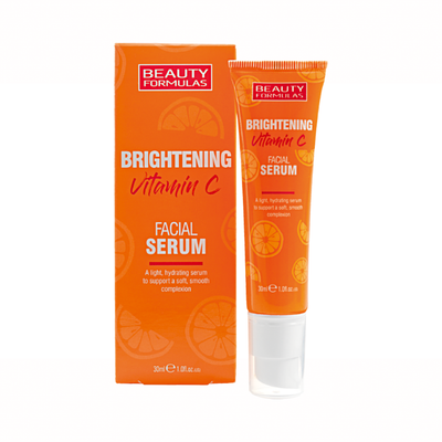 Serum per ndriçimin e Fytyres me Vitaminë C Beauty Formulas, 30 ml